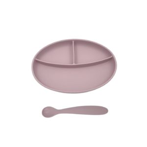 Tinobelle my first divided suction plate mauve